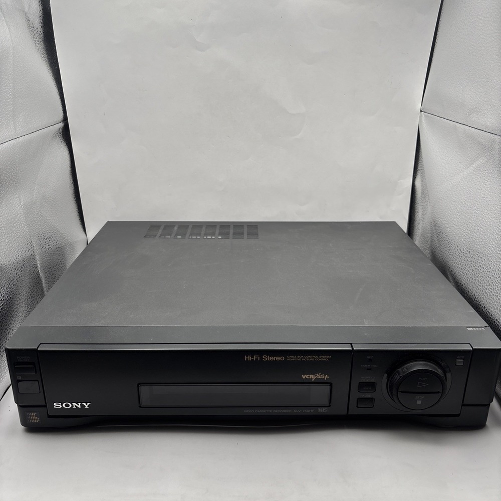 Sony SLV-750HF‎ VCR VHS Player Recorder HiFi Stereo